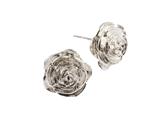 Jeremy Hoye Rose Earrings